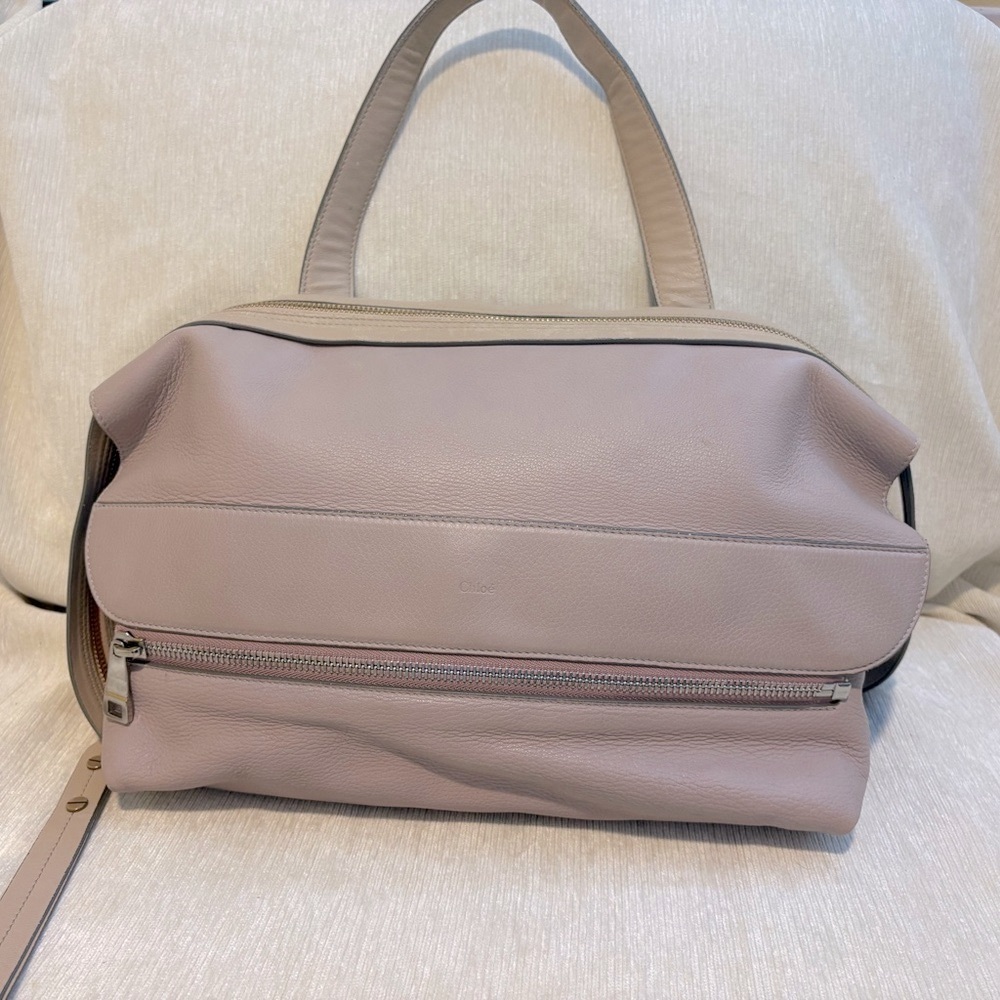 Chloe Dalston Calfskin Shoulder Bag | Modern Minimalist Design